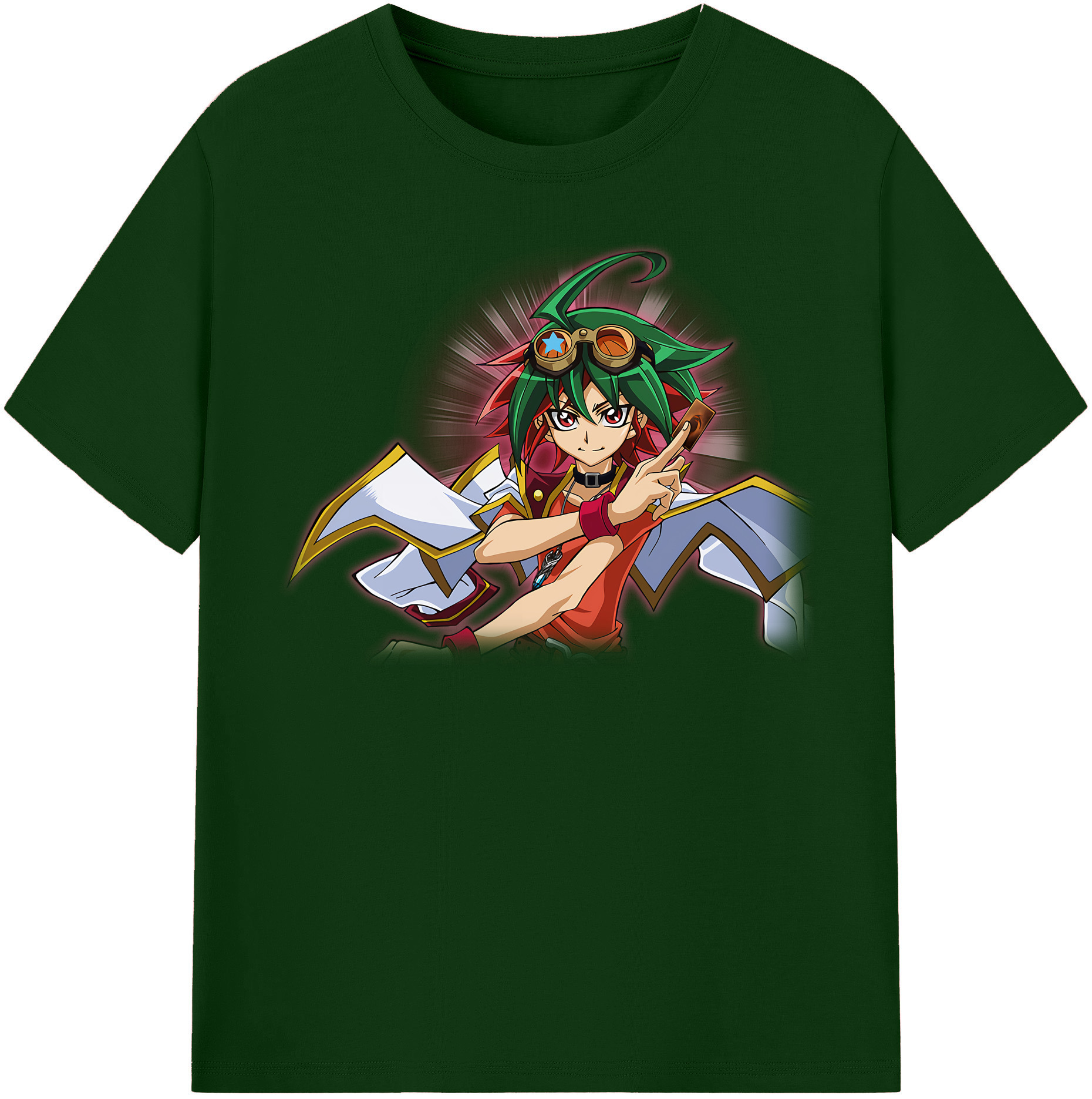 （画像用） 遊☆戯☆王 Yu-Gi-Oh! 綿100％半袖Tシャツ（フロントプリント）